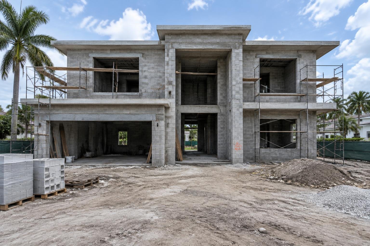 Before construction